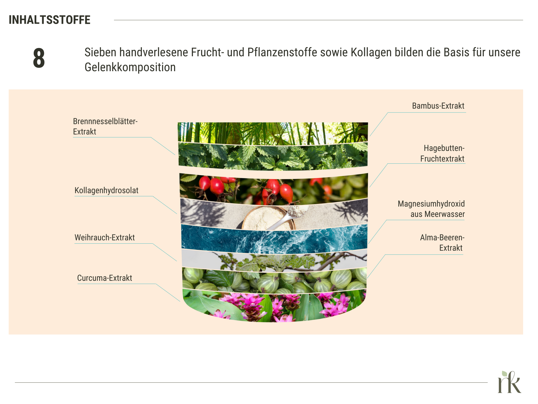 Wir verwenden handverlesene natürliche Kräuter ohne unnatürliche Zusätze in unserem Nahrungsergänzungsmittel